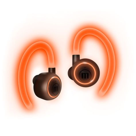 Audífonos Deportivos Inalámbricos Maxell Bluetooth Tws Halo con Iluminación-0