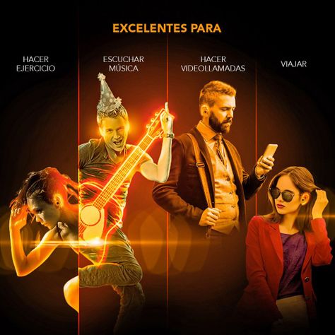 Audífonos Deportivos Inalámbricos Maxell Bluetooth Tws Halo con Iluminación-3