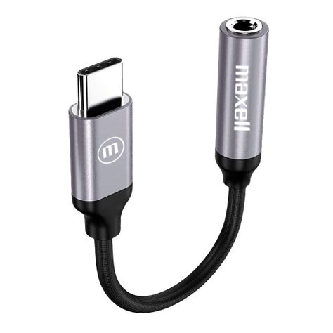 Adaptador Maxell Usb-c A 3.5mm Cable Trenzado-1
