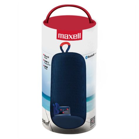 Parlante Bluetooth Portátil Maxell Distrikt Tws 7 Hr Azul-2