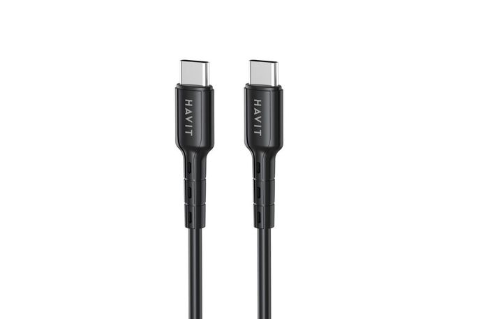 Cable de Carga/datos Havit Tipo C a Tipo C 1.0 Metros Cb6235-0