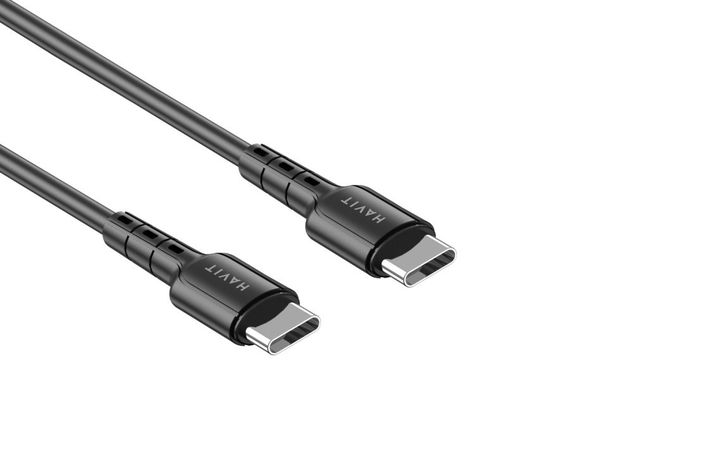Cable de Carga/datos Havit Tipo C a Tipo C 1.0 Metros Cb6235-1