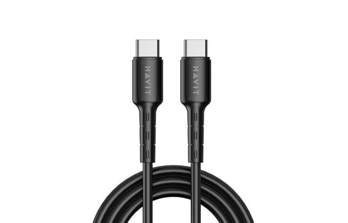 Cable de Carga/datos Havit Tipo C a Tipo C 1.0 Metros Cb6235-2