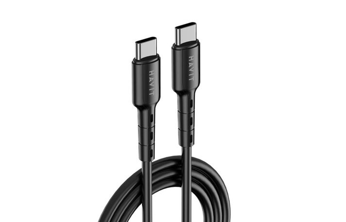 Cable de Carga/datos Havit Tipo C a Tipo C 1.0 Metros Cb6235-3