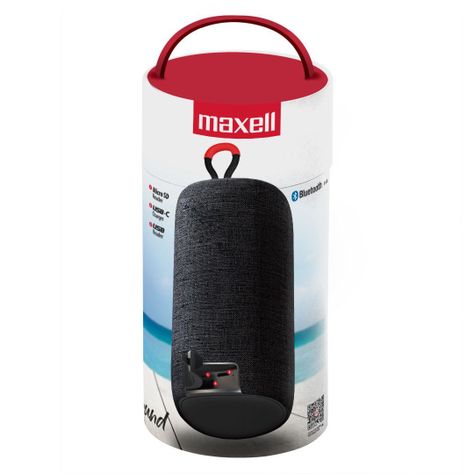 Parlante Bluetooth Portátil Maxell Distrikt Tws 7 Hr Negro-2