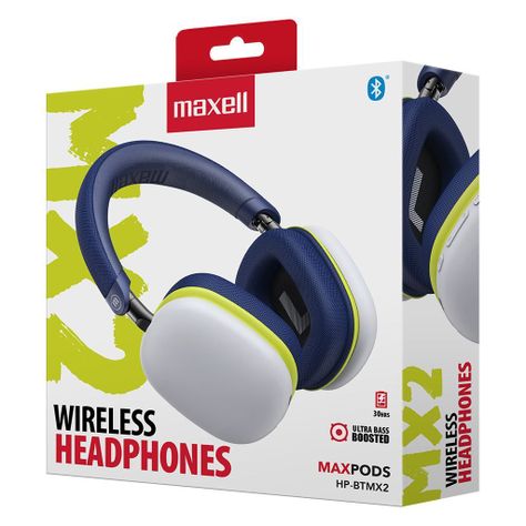 Audífonos inalámbricos Maxell Bluetooth MaxPods 24 Horas Gris-2