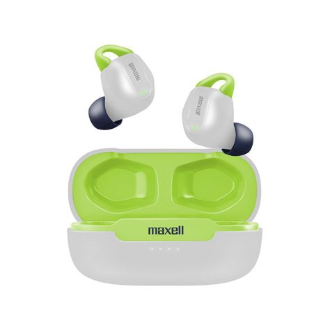Audífonos inalámbricos Maxell Bluetooth MaxPods 35 Horas Blanco-1