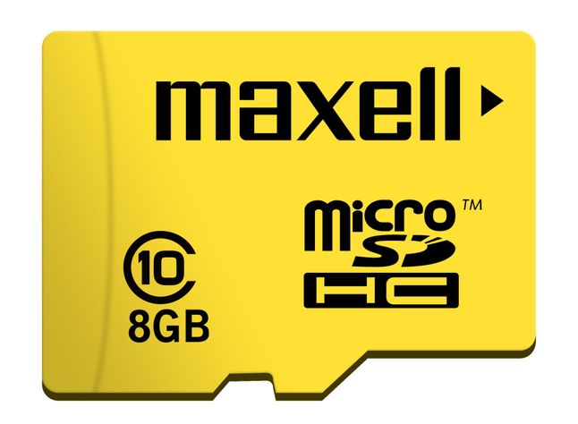 Tarjeta Micro SD Maxell 8GB CLASE 10-1