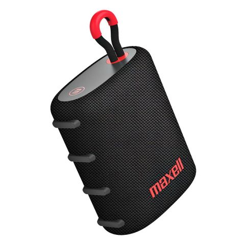 Parlante Bluetooth Portátil Maxell Nomad Tws 15 Hr Ipx5 Negro-0