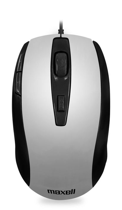 Mouse Óptico Maxell 5 Botones MOWR-105 Gris-0