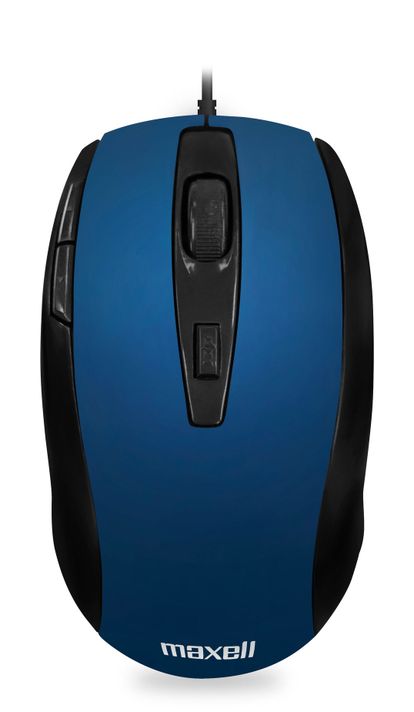Mouse Óptico Maxell 5 Botones MOWR-105 Azul-0
