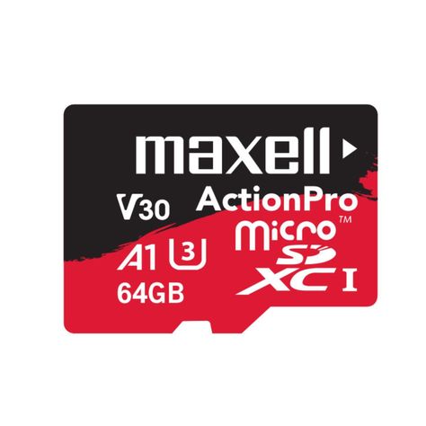 Tarjeta MicroSD Maxell 64GB UH-3 4K-1