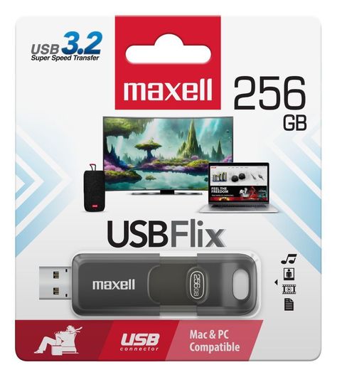 Pendrive Maxell FLIX 256GB 3.2-2