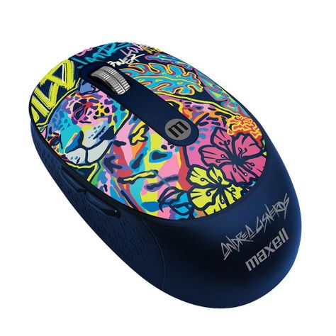 Mouse Inalámbrico Maxell Diseño Wild 4000dpi Usb/usb-c Jaguar-2