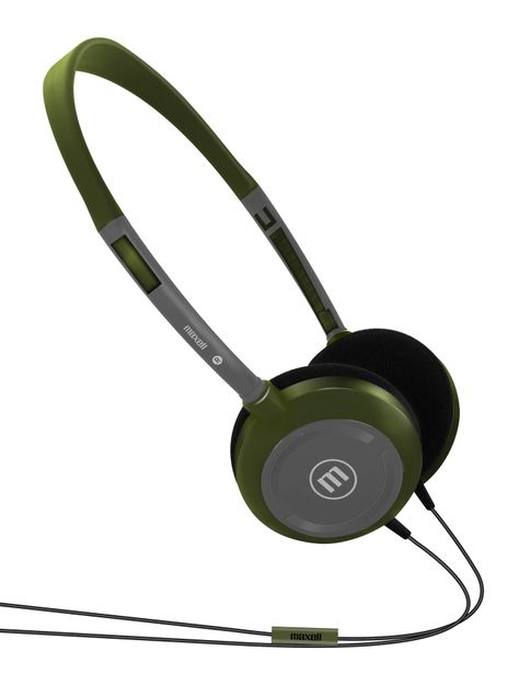 Audífonos Maxell HP-200 Ultra Livianos Olive-0