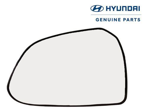 Luneta Espejo Retrovisor Izquierdo Hyundai Grand I10 14-18-1
