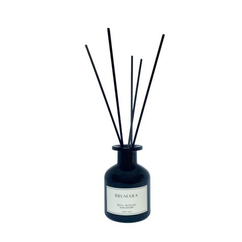 DIFUSOR IREN WOOD NEGRO 150ML BRUMARA-0