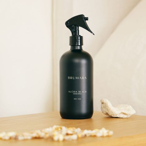 HOME SPRAY ALOHA BEACH NEGRO EMPAVONADO 500ML BRUMARA-2