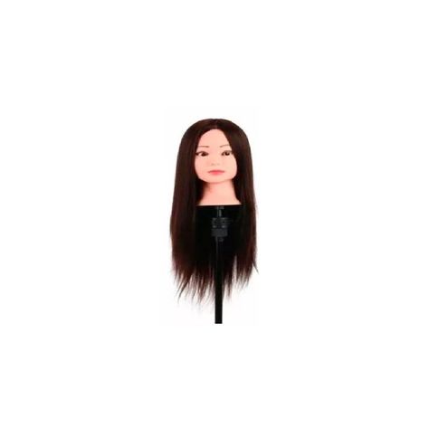 Cabeza De Peluqueria Tecnica Cabello Sintetico-0
