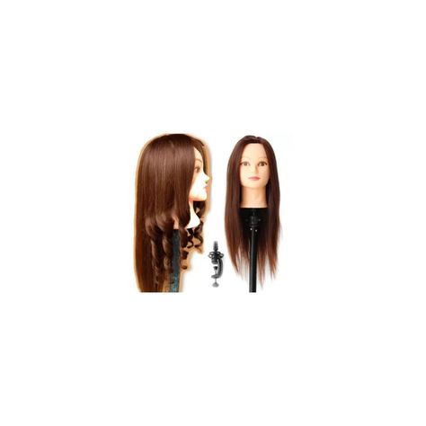 Cabeza De Peluqueria Tecnica Cabello Sintetico-2