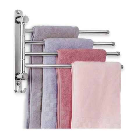 Colgador De Toalla Acero Inoxidable 4 Brazos 180 G-4
