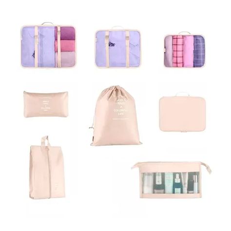 Bolsas Organizadoras De Maletas Para Viaje 8 En 1-1