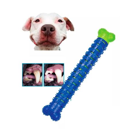 Limpia Dientes Hueso De Goma Para Perros Raza Gran-1