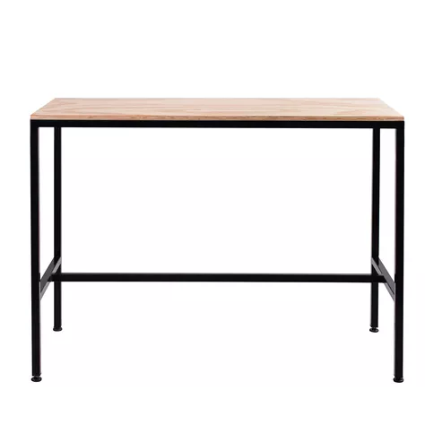 Mesa Comedor Tipo Bar Mima Negra-0