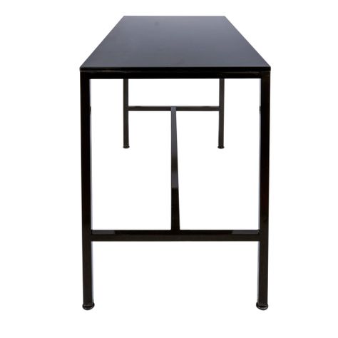 Mesa  Comedor Tipo Bar Black Negra-6