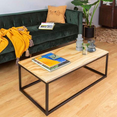 Mesa de Centro Rectangular 100|Mima Negra -5