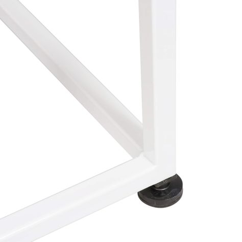MESA LATERAL CUBO 40│BLANCO LÍNEA TOFFE-3