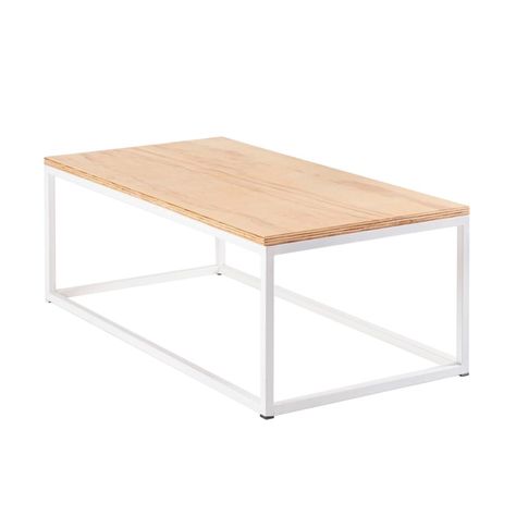 Mesa de centro Rectangular 100|Mima Blanco -2