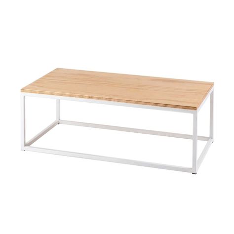 Mesa de centro Rectangular 100|Mima Blanco -1