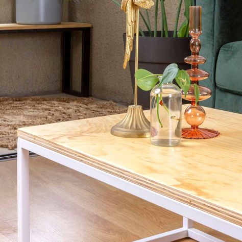 Mesa de centro Rectangular 100|Mima Blanco -4