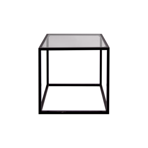 MESA LATERAL CUBO 40 NEGRO GLASS-2