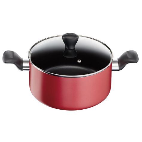 Batería 9 piezas Super Cook Red-2