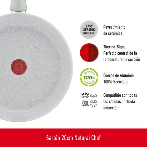 Sartén 20 cm Natural Chef -6