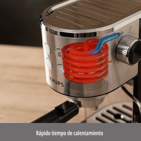 Cafetera Espresso Virtuoso Steam&Pump Krups XP444C10/BA0-5