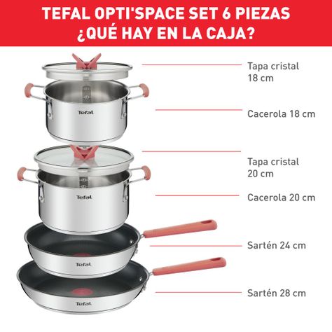 Set 6 Piezas Optispace-3