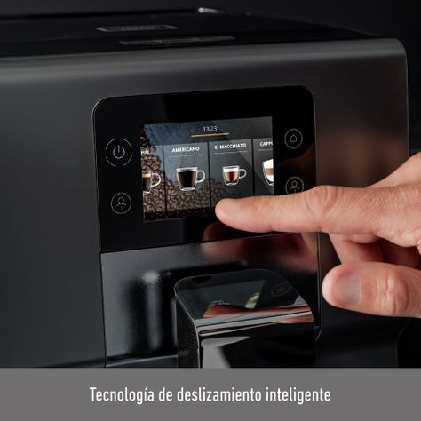 Cafetera Espresso Intuition Preference Touch + Lechero Gris-2