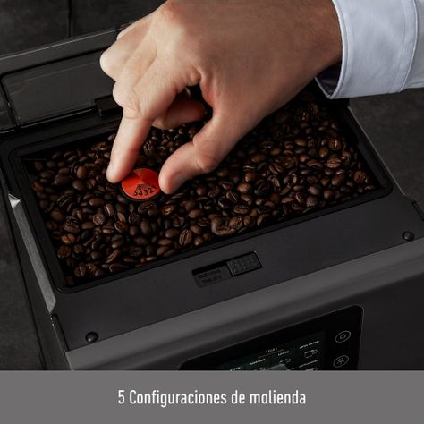 Cafetera Espresso Intuition Preference Touch + Lechero Gris-4