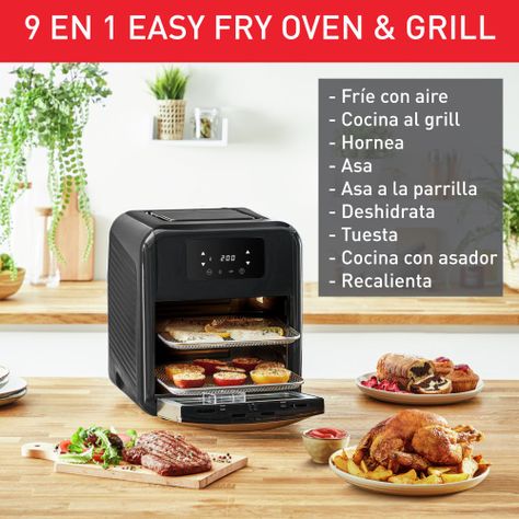 Horno Freidora de aire Easy Fry 11 LT 9 en 1-3