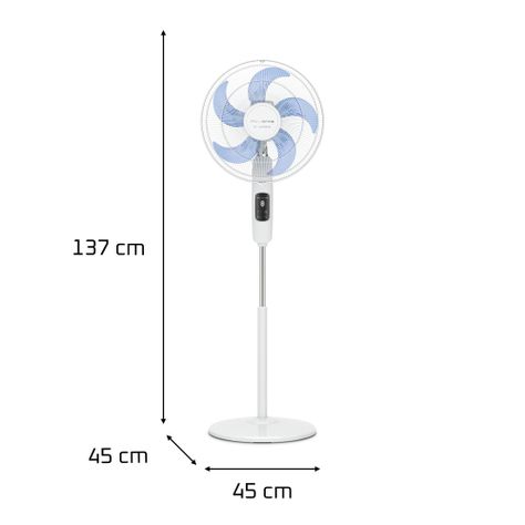 Ventilador pedestal Turbo Silence Fan 16'' 32 W Rowenta-6