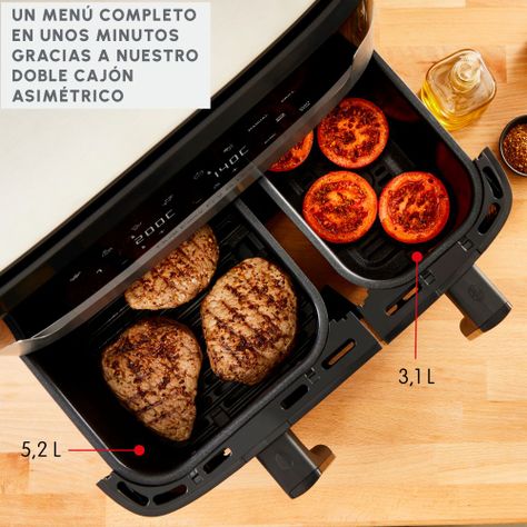 Freidora de aire Easy Fry & Grill Dual 8,3L-3