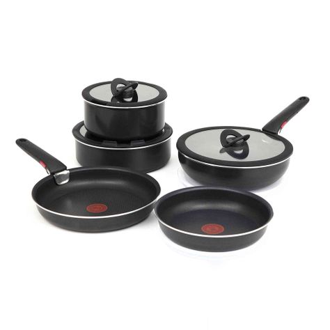 Batería de cocina 12 piezas Ingenio + 2 mangos-0