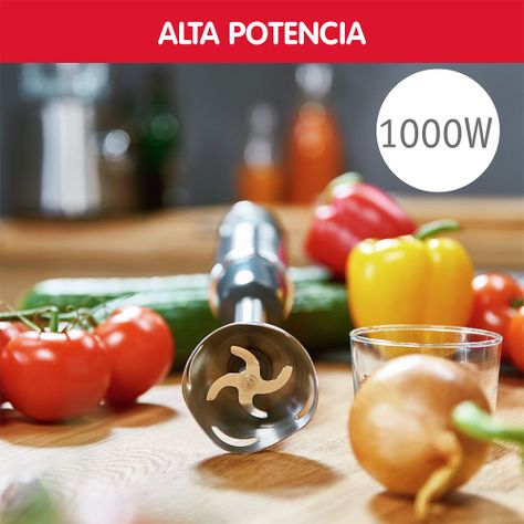 Batidora de inmersión 3 en 1 Quickchef Moulinex-2