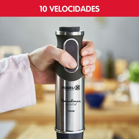 Batidora de inmersión 3 en 1 Quickchef Moulinex-4