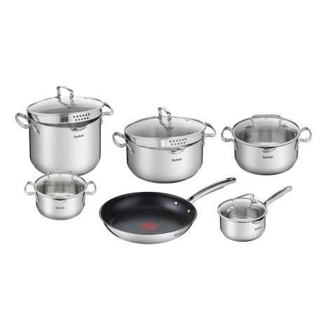 Batería de cocina 11 piezas Duetto-0
