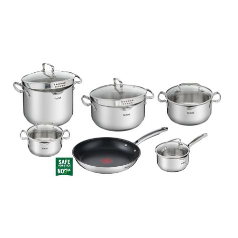 Batería de cocina 11 piezas Duetto-9