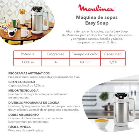 Máquina de Sopa Easy Soup LM841110-1